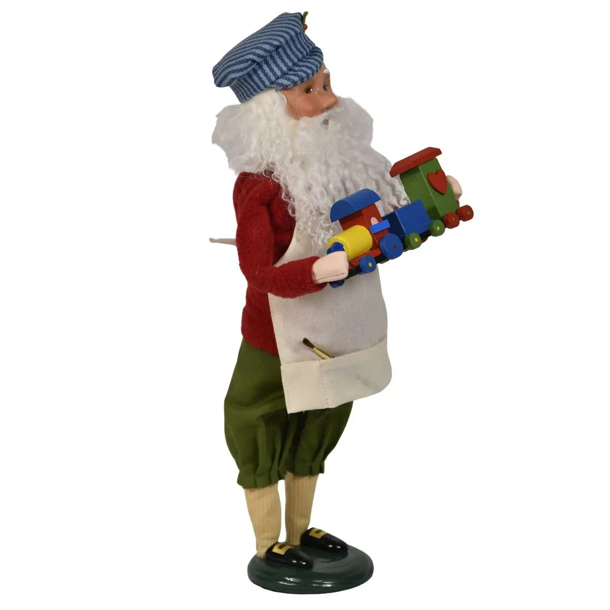Workshop Santa Caroler Figurine, 13" - Image 4