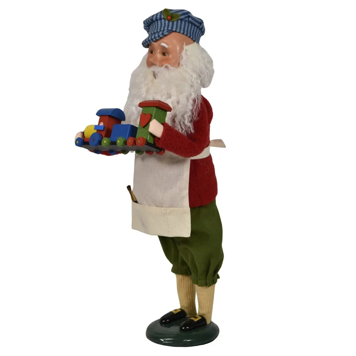 Workshop Santa Caroler Figurine, 13" - Image 5