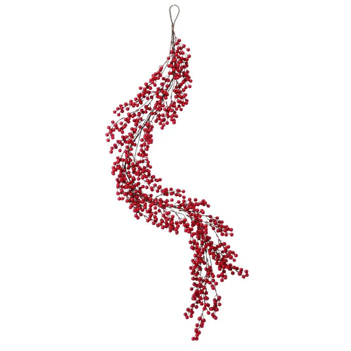 WP Red Berry Garland, 60"