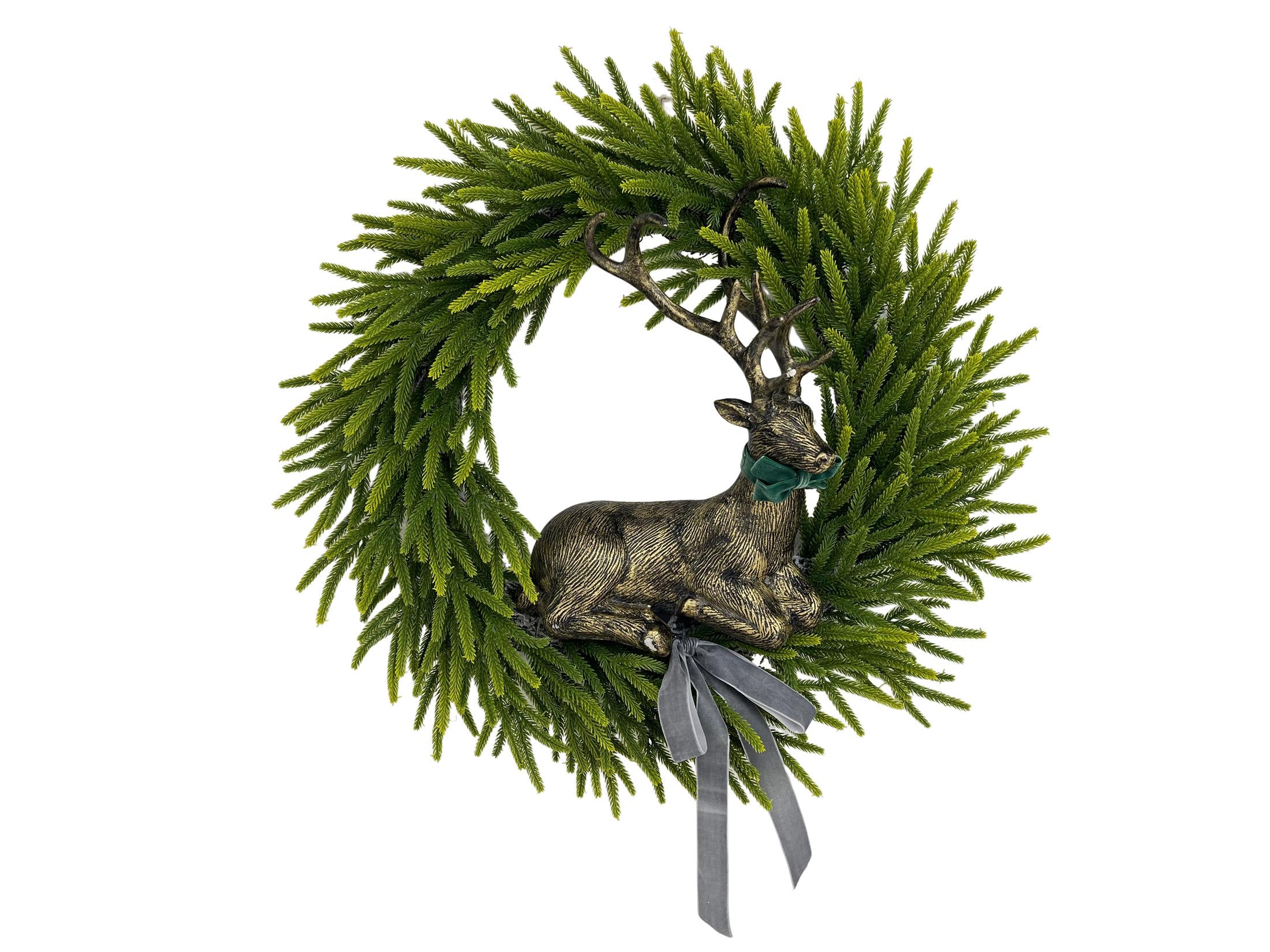 Deer Wreath, 22"