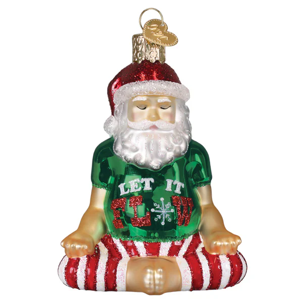 Zen-ta Claus Ornament, 3.75" - Image 2