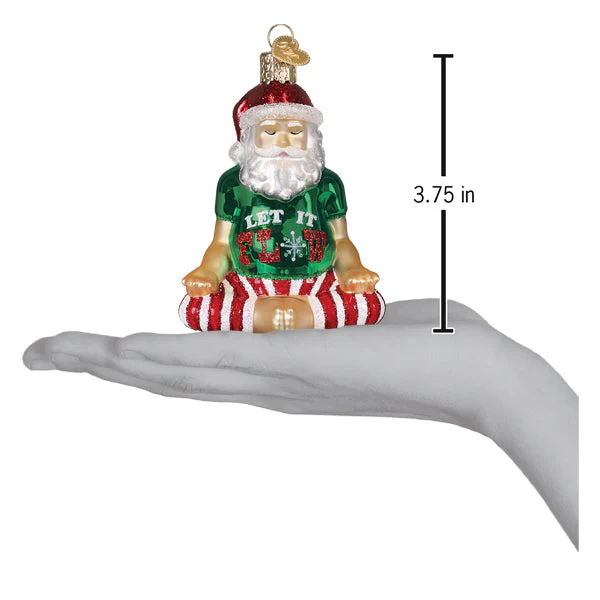 Zen-ta Claus Ornament, 3.75" - Image 5